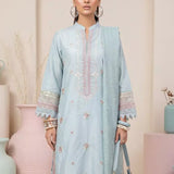 3PC Stitched Embroidered Suit (EUAL3PELP178)