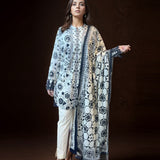 3pc Unstitched Lawn Suit