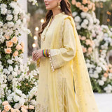 3PC Unstitched Cambric Embroidered Suit (SSW6U3P884)