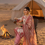 3PC Unstitched Printed Silk Lawn Suit (SUNS7ASI336)