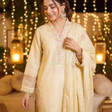 3PC Stitched Embroidered Suit (EUAL3PELP179)
