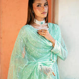 3PC Unstitched Festive Embroidered Suit (SUNW7JI117)