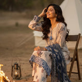 3PC Unstitched Printed Silk Lawn Suit (SUNS7ASI335)