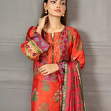 3PC Stitched Printed Suit (WP7L4PEF346)