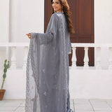 3PC Unstitched Festive Embroidered Suit (SUNW7CH101)