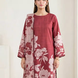 3PC Unstitched Printed Silk Lawn (SUNS25ASI173)