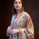 2pc Unstitched Shirt & Dupatta