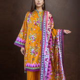 3Pc Stitched Printed Lawn suit