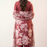 3PC Unstitched Printed Silk Lawn (SUNS25ASI173)