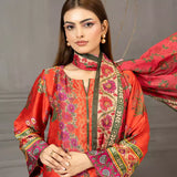 3PC Stitched Printed Suit (WP7L4PEF346)