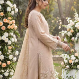 3PC Unstitched Cambric Embroidered Suit (SSW6U3P882)