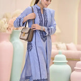 3PC Stitched Embroidered Suit (EUAL3PELP181)