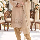3PC Unstitched Cambric Embroidered Suit (SSW6U3P882)