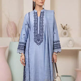 3PC Stitched Embroidered Suit (EUAL3PELP181)