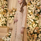 3PC Unstitched Cambric Embroidered Suit (SSW6U3P882)