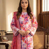 3PC Unstitched Printed Silk Lawn Suit (SUNS7ASI369)