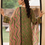 3PC Unstitched Printed Silk Lawn Suit (SUNS7ASI333)
