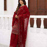 3PC Unstitched Festive Embroidered Suit (SUNW7CH115)