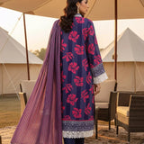 3PC Unstitched Printed Silk Lawn Suit (SUNS7ASI329)