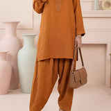 2PC Stitched Solid Suit (SS26L2PBCO562)