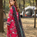 3PC Unstitched Printed Silk Lawn Suit (SUNS7ASI328)