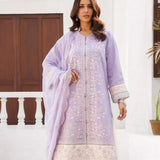 3PC Unstitched Festive Embroidered Suit (SUNW7CH102)
