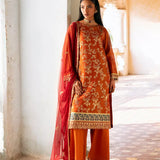 3PC Unstitched Festive Embroidered Suit (SUNW7JI111)