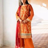 3PC Unstitched Festive Embroidered Suit (SUNW7JI111)