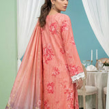3PC Unstitched Lawn Printed Embroidered Suit (SUNS8FS201)