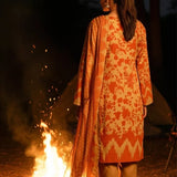 3PC Unstitched Printed Silk Lawn Suit (SUNS7ASI324)