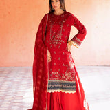 3PC Unstitched Festive Embroidered Suit (SUNW7JI109)