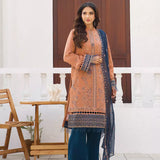 3PC Unstitched Festive Embroidered Suit (SUNW7CH104)