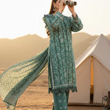 3PC Unstitched Printed Silk Lawn Suit (SUNS7ASI323)