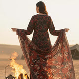 3PC Unstitched Printed Silk Lawn Suit (SUNS7ASI322)