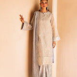 3PC Unstitched Festive Embroidered Suit (SUNW7JI105)