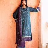 3PC Unstitched Festive Embroidered Suit (SUNW7JI100)