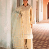 3PC Unstitched Festive Embroidered Suit (SUNW7JI098)