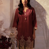 1pc Stitched Signature Embroidered Khaddar Shirt