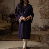 1pc Stitched Basic Signature Embroidered Khaddar Shirt