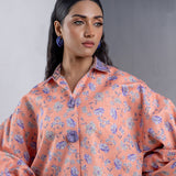 2pc Unstitched Printed Dobby Silk Lawn