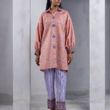 2pc Unstitched Printed Dobby Silk Lawn