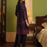 3Pc Unstitched - Viscose Jacquard Suit