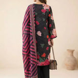 3PC Unstitched Lawn Printed Suit (SSW6U3P867)