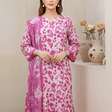 3PC Unstitched Lawn Printed Suit (SSW6U3P866)