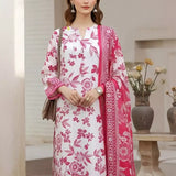 3PC Unstitched Lawn Printed Suit (SSW6U3P865)