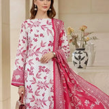 3PC Unstitched Lawn Printed Suit (SSW6U3P865)