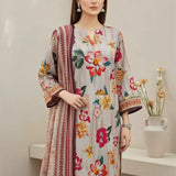 3PC Unstitched Lawn Printed Suit (SSW6U3P863)