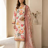 3PC Unstitched Lawn Printed Suit (SSW6U3P863)