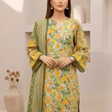 3PC Unstitched Lawn Printed Suit (SSW6U3P864)