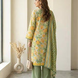 3PC Unstitched Lawn Printed Suit (SSW6U3P864)